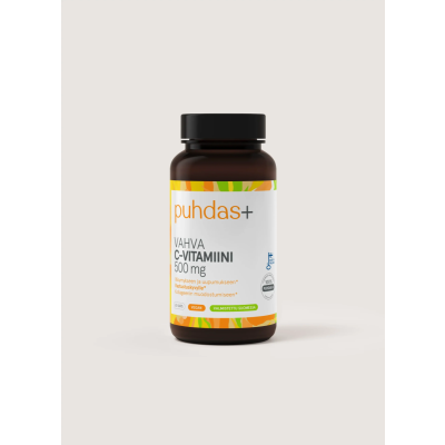 Puhdas+ C-vitamiini 500 mg 60 kaps