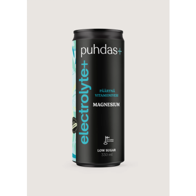Puhdas+ Electrolyte+ Päärynä Vitamiinivesi 330 ml