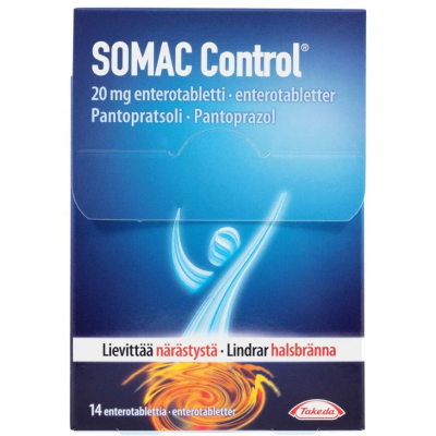 SOMAC CONTROL 20 mg 14 fol