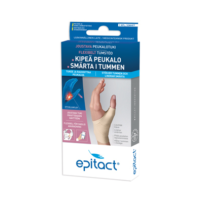 Epitact joustava peukalotuki Right Hand S 1 kpl