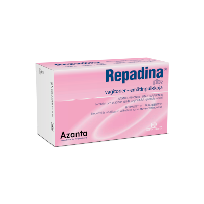 Repadina Plus 10 mg emätinpuikko 10 kpl