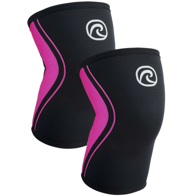 Rehband RX knee sleeve 3mm black/pink S 1 kpl