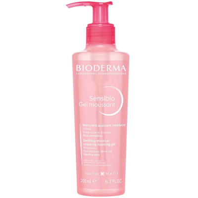 Bioderma Sensibio Soothing Micellar Gel Moussant 200 ml