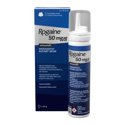 ROGAINE ihovaahto 50 mg/g 3 x 60 g