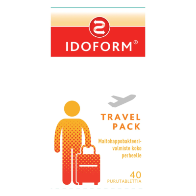 IDOFORM TRAVEL PACK 40 PURUTABL