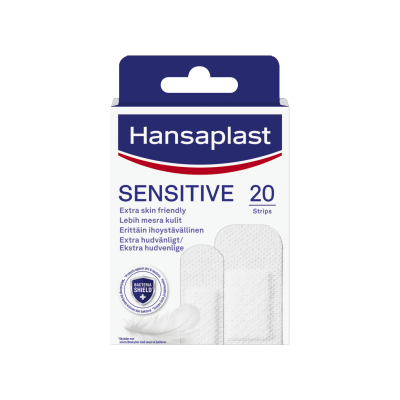 Hansaplast Sensitive Strips (ME 10) 20 kpl