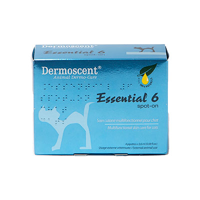 Dermoscent kissa 4x0,6 ml