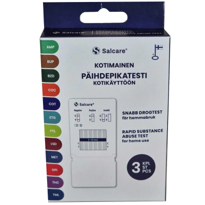 Salcare Huumetesti 3 kpl