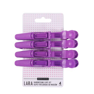 SisterYoung LARA VIOLET hiusklipsit 4 kpl