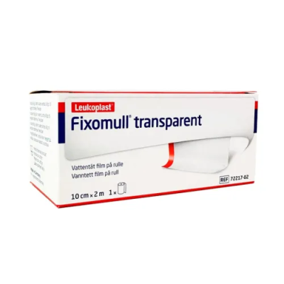FIXOMULL TRANSPARENT 10CM X 2M (72217-02) 1 KPL