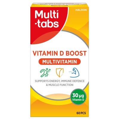 Multi-tabs vitamin D boost multivitamin 60 kpl