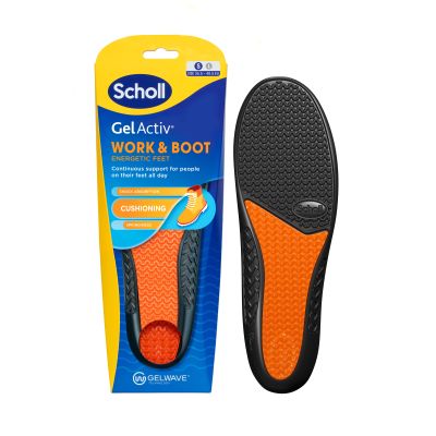 Scholl Gel Activ Work & Boot pohjallinen Small 1 kpl