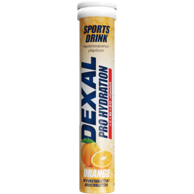 Dexal Pro Hydration orange+C+B6+B12 18 kpl
