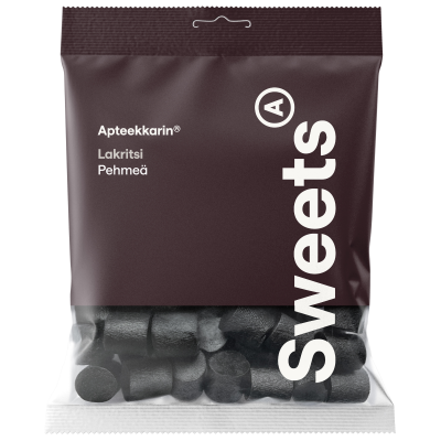 Apteekkarin pehmeä lakritsi 80 g