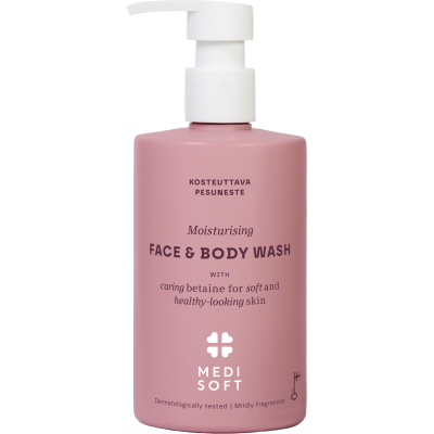 Medisoft Moisturising Face & Body Wash 290 ml
