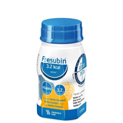 Fresubin 3.2 kcal drink Vanilja-karamelli 4 x125ml 4X125 ML