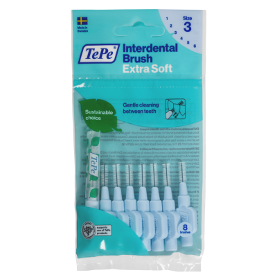 Tepe hammasväliharja 0,6 mm Extra soft 8 kpl