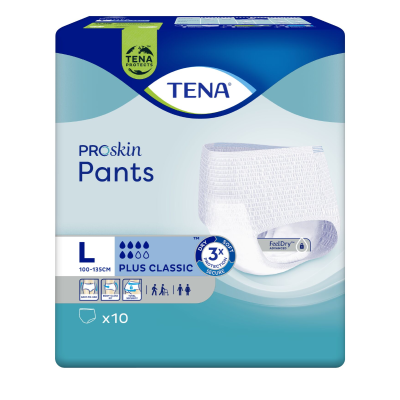 TENA Proskin Pants Plus L 792665 10 kpl