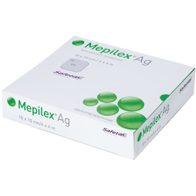 Mepilex Ag 10x20cm st 5 kpl