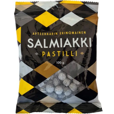 Apteekkarin erinomainen salmiakkipastilli 100 g