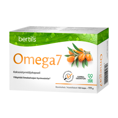 Omega7 Tyrniöljy 150 kaps