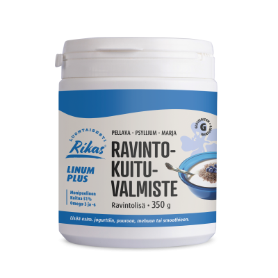 Rikas Linum Plus Ravintokuituvalmiste 350 g