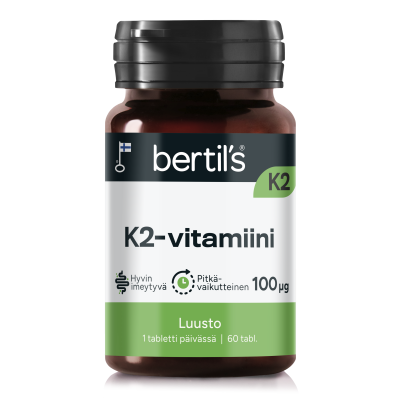 bertils K2-vitamiini 60 tabl