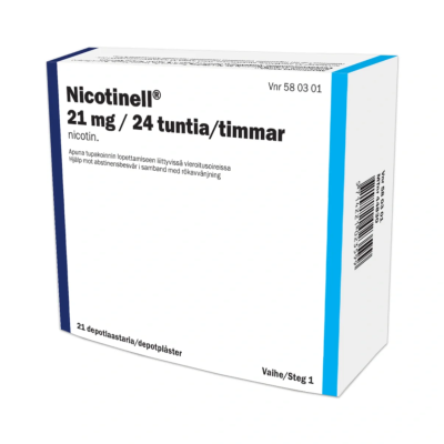NICOTINELL depotlaastari 21 mg/24 h 21 kpl