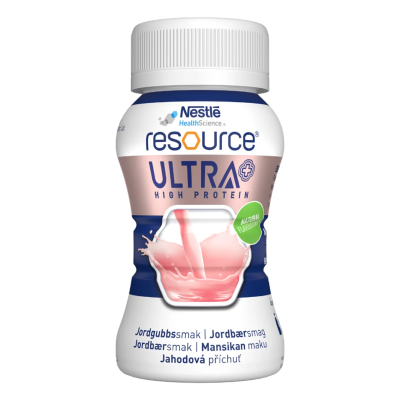 Resource Ultra Mansikka 4 x 125 ml
