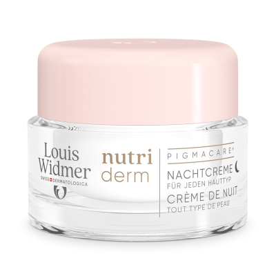 Widmer Nutriderm Pigmacare Night Cream hajusteeton 50 ml