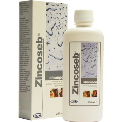 Zincoseb shampoo koiralle ja kissalle 250 ml