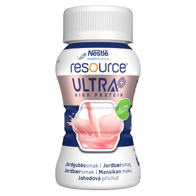 Resource Ultra Mansikka 4 x 125 ml