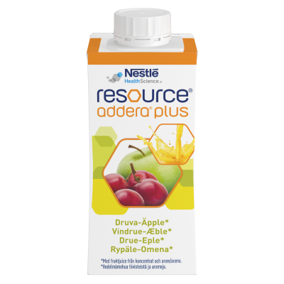 Resource Addera Plus Rypäle-Omena 4x200 ml