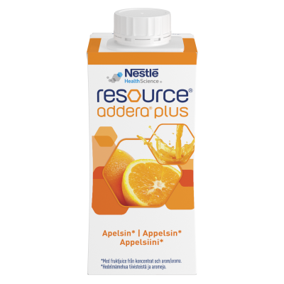 Resource Addera Plus Appelsiini 4x200 ml