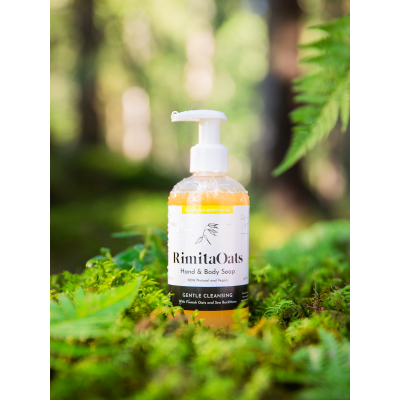 RimitaOats Hand & Body Soap sitruunaruoho 250 ml