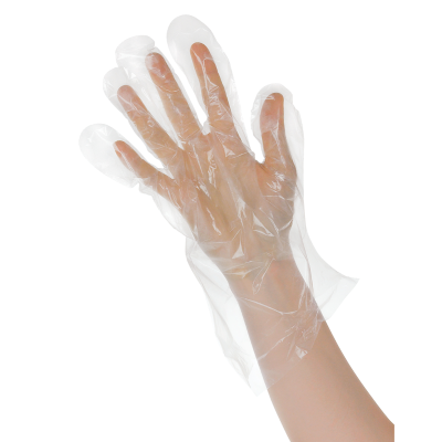 Klinion tutkimuskäsine muoviPE 500 kpl
