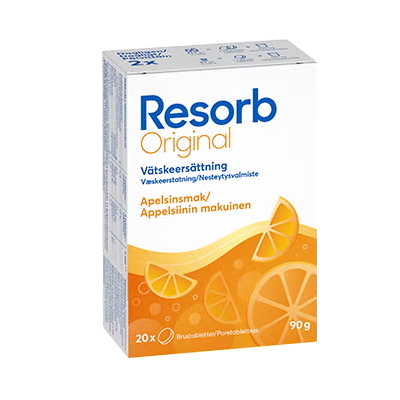 Resorb Original Appelsiini 2x10 tabl