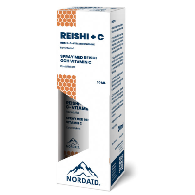 NORDAID REISHI+C VITAMIINISUIHKE VITAMIINISUIHKE 30 ml