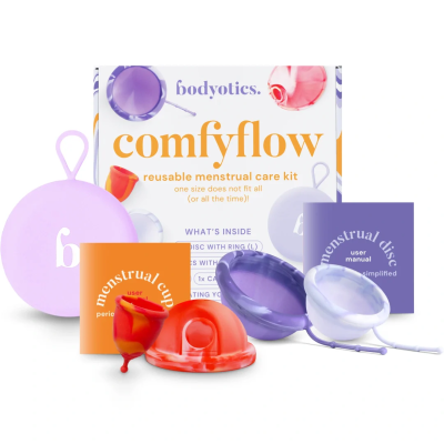 Bodyotics Comfyflow - Reusable Disc/Cup 4 kpl