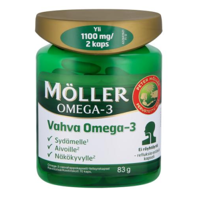 Möller Omega-3 Vahva 70 kpl