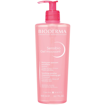 Bioderma Sensibio Soothing Micellar Gel Moussant 500 ml