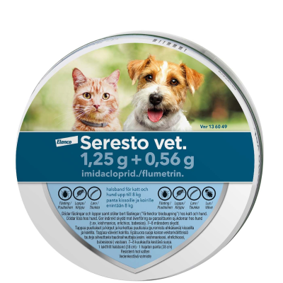 Seresto vet. panta 1.25 g + 0.56 g 1 pss