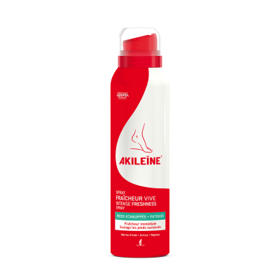 Akileine Intense Freshness Spray viilentävä suihke 150 ml