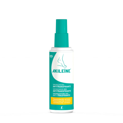 Akileine Anti-perspirant Foot spray (Lotion) suihke hikoiluun 100 ml