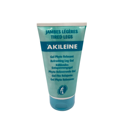 Akileine Refreshing Leg Gel geeli turvonneille jaloille 150 ml