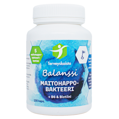 Terveyskaistan Balanssi maitohappobakteeri 100 kaps