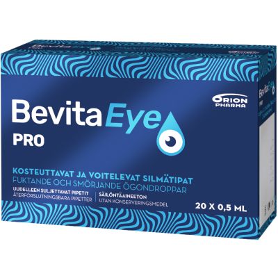 BEVITA EYE PRO SILMÄTIPPA PIPETTI 20x0,5 ML