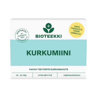 Bioteekki Kurkumiini 30 tabl
