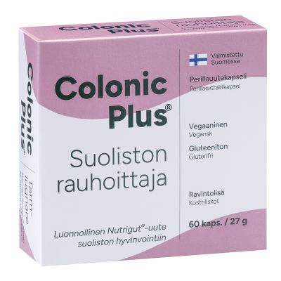 Colonic plus Suoliston rauhoittaja 60 kaps