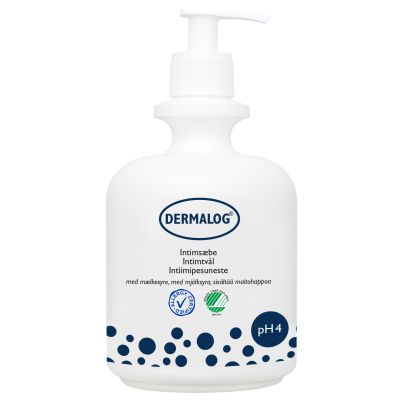 Dermalog Intiimipesuneste pumppupullo 500 ml